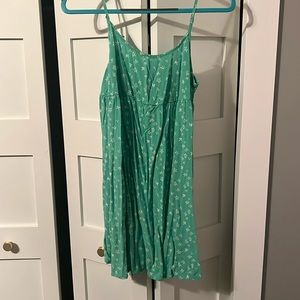 Beach Dress (Green) WORN ONCE!